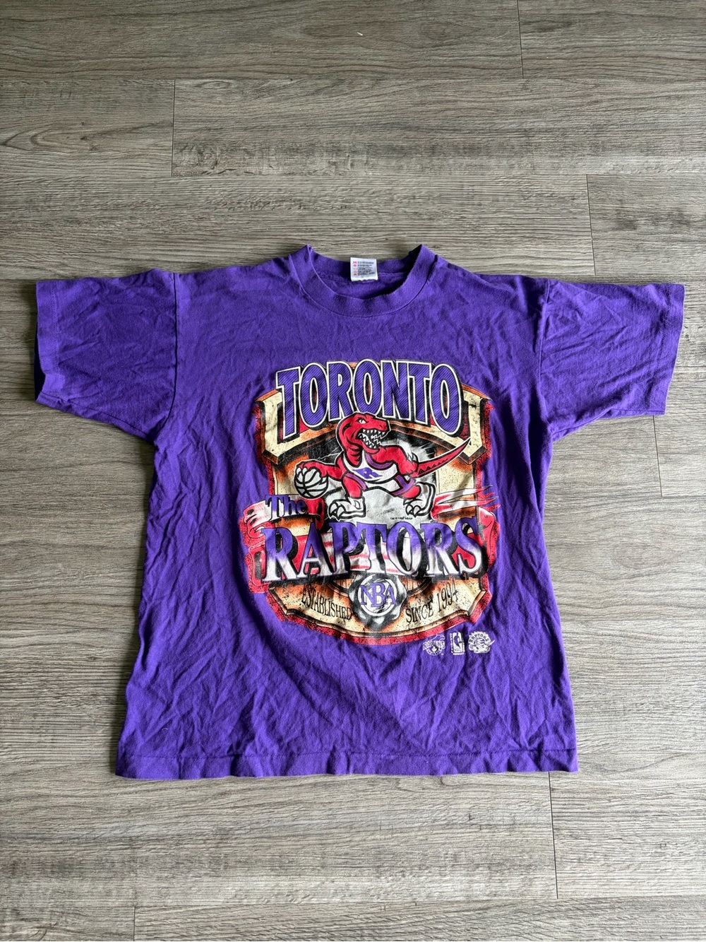 Toronto Raptors vintage nba t shirt